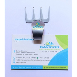สแตนเลสสตีลคุณภาพสูงฟรีแมนมินิ Rake Retractor | DAVICON เครื่องมือผ่าตัดพลาสติก - Product Image 2