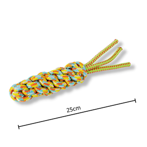 Cuerda de algodón con forma de zanahoria para perro, juguete interactivo de entrenamiento, hecho en Vietnam - Product Image 6