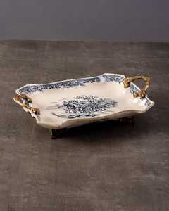 ถาดเสิร์ฟเซรามิกทันสมัยสำหรับบ้านโรงแรมร้านอาหารถาดตกแต่งดีไซน์ทันสมัยถาดเสิร์ฟอาหารและโรงแรม - Product Image 4