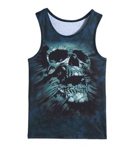 Camiseta sin mangas con impresión por sublimación personalizada, chaleco para exteriores, 100% poliéster, absorbe la humedad - Product Image 6