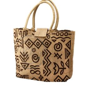 Bolsa de yute reutilizable ecológica, Asa de algodón suave, bolso personalizado altamente duradero para compras de comestibles, bolsas de compras personalizadas - Product Image 6