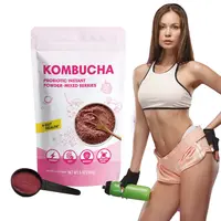 Kombucha पाउडर हर्बल चाय मिश्रणों फल स्वाद के लिए वजन घटाने