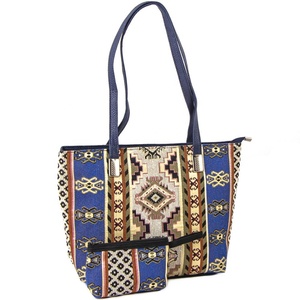 Kilim Patterned Cotton Fabric Arm <b>Bag</b> From Turkey - Product Image 1