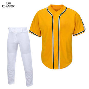 2021 Custom Good Quality <b>Baseball</b> Uniform Top Quality Team Wear <b>Baseball</b> Uniform Set - Product Image 6