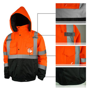 Veste de sécurité, vêtements de travail, réfléchissante, imperméable, logo personnalisé, veste de sécurité environnementale - Product Image 3