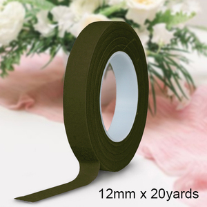 Cinta floral autoadhesiva de un solo lado impermeable, cinta decorativa de flores, 12mm x 20 años - Product Image 4