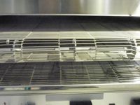 Four à bande transporteuse électrique pour la cuisson des pizzas, équipement de cuisson, 50/60 pizzas/heure, four à pâtisserie en acier inoxydable, fours à bande transporteuse électriques