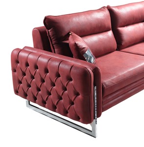 Juego de Muebles de Sala de Estar de Madera Maciza Moderno Convertible y Modular Directo de Fábrica al por Mayor para el Hogar Zumrut Valencia - Product Image 4