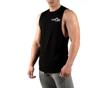 เสื้อกล้ามออกกำลังกายสำหรับผู้ชายเสื้อคอกลมผ้าเจอร์ซีย์ระบายอากาศย้อมสีปรับแต่งได้ - Product Image 4