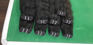 Vendeurs indiens véritables perruques de cheveux humains vierges extensions de cheveux Remy crus 8 à 30 pouces de longueur directement de l'Inde - Product Image 4