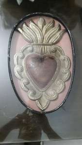 Cœur sacré de Jésus en métal pour décoration intérieure - Product Image 6