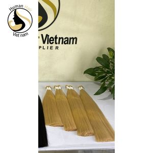 Extensions de cheveux vierges à cuticules, naturelles, lisses, couleur blond, pour femmes, meilleure vente, - Product Image 3