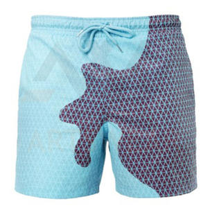 Short de fitness pour hommes, 100% coton, sublimation, couleur, unisexe, court, vente en gros, logo personnalisé, haute qualité, été, 2022 - Product Image 1