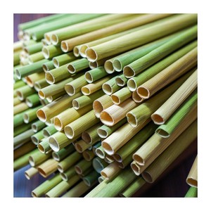 Bio les pailles à boire environnementales 100% naturelles au Vietnam pailles d'herbe bon prix - Product Image 3