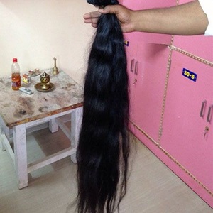 Extensiones de cabello humano indio, el mejor cabello Natural virgen (Remy) - Product Image 1