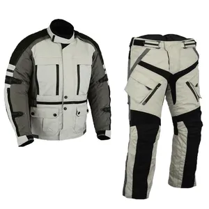 Traje de Cordura para motocicleta, chaqueta para motocicleta, traje de carreras totalmente impermeable