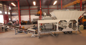 Mini usine à percussions béton de haute qualité, 45 m3/hr, prix de gros, petite usine - Product Image 5