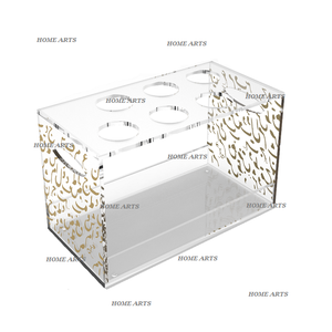 Portavasos de acrílico de diseño moderno, de primera calidad, tamaño personalizado, para uso doméstico y hotelero. - Product Image 1