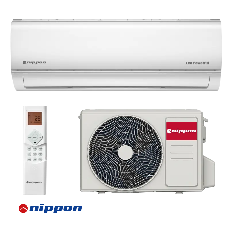 Nippon KFR 09DCA ECO POWERFUL Air Conditioner Inverter with A++/A+ energy class of cooling and heating