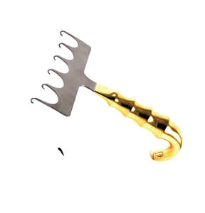 Yancoskie – Rétracteur d'abdominoplastie de 19 cm de qualité supérieure, instruments chirurgicaux, crochets médicaux en acier, manuel, certifié CE, garantie à vie - Product Image 1