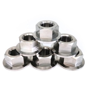 TITST Titanium <span class=keywords><strong>Nut</strong></span> M5 M6 M8 M10 M12 M14 M16 <span class=keywords><strong>Hex</strong></span> Mặt Bích Nuts Cho Xe Đạp Xe Máy Xe Hơi <span class=keywords><strong>Ti</strong></span> Mặt Bích <span class=keywords><strong>Nut</strong></span> Screws Bu Lông - Product Image 1