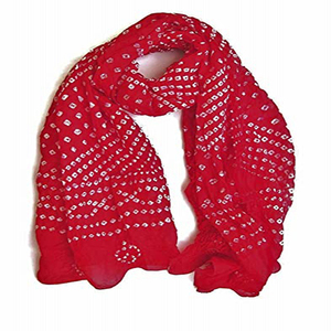 Heavy <b>Black</b> Color Jaipuri Cotton Dupatta with Hand Embroidered and Mirror Design - Product Image 4