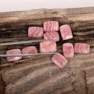 Venta al por mayor calibrado 5X3 a 12X10MM Rodocrosita suelto cabujón de piedras preciosas colgante anillo pendiente collar de fabricación de joyas - Product Image 3