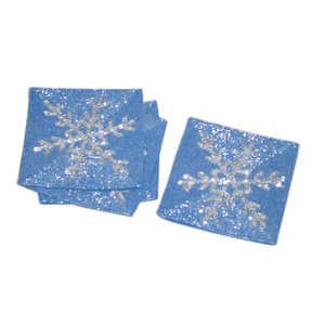 Posavasos con cuentas de estrella de hoja de Navidad multicolor Diseño de tendencia de moda Personalizado Nueva llegada - Product Image 6