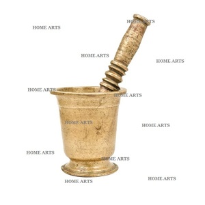 Tendance Design Forme Ronde Mortelle Et Pilon Avec La Meilleure Qualité Taille Personnalisée Gingembre Ail Masher - Product Image 2