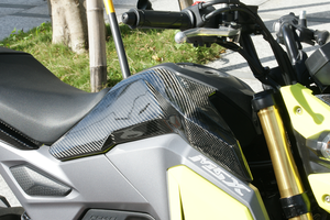 Cubierta lateral del tanque de combustible de fibra de carbono MOS para Honda MSX125SF/ Grom 125 (2017-2020) - Product Image 4
