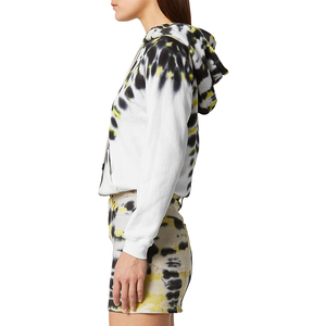 Sudadera con capucha estampada con tinte de corbata para mujer de alta calidad, ropa de calle de invierno, sudaderas con capucha transpirables cálidas de manga completa - Product Image 4