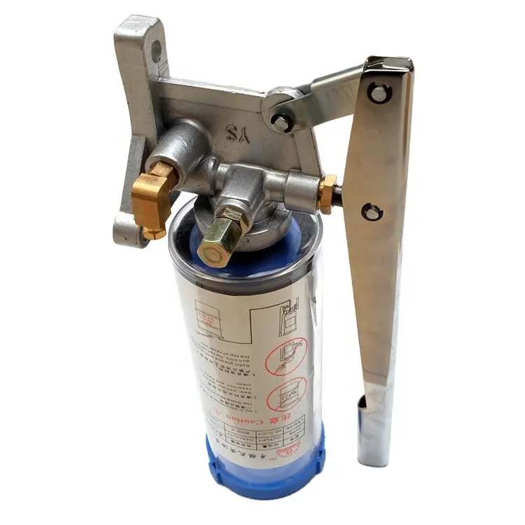 LSG-05 LSG-08 Manual Lubricating Pump Hand Operated Grease Lubricator 6mm Outlet 500CC 800CC Lubricating Thick Oil Pump