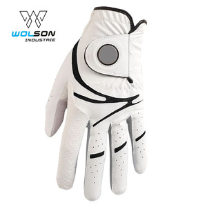 Vente chaude Mode Gants De Golf Respirants Gant De Golf En Cuir De Qualité Supérieure Pour Hommes Personnalisé Main Doux Durable Gants De Golf Antidérapants Unisexe. - Product Image 5
