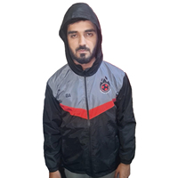 Fashionable soccer rain jacket For 