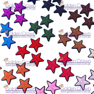 Broche de estrellas de moda de alambre de lingotes bordado a mano al por mayor | Broche de alambre de lingotes bordado - Product Image 1