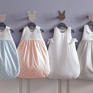 100% conception personnalisée logo et étiquette fabricants certifiés GOTS Inde simple jersey coton 160gsm bébé sac de couchage - Product Image 1