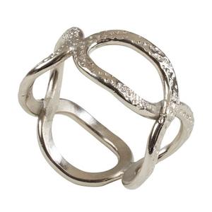 Vintage Brass Metal <b>Hammered</b> Napkin Ring for Home Hotel Restaurant Kitchenware Items - Product Image 3