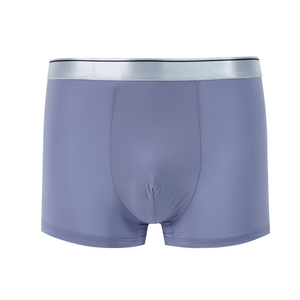 Nuevas calzonas de seda helada para hombre, hechas a medida, envío directo, suaves, tallas grandes, ropa interior tipo bóxer, sin costuras. - Product Image 6