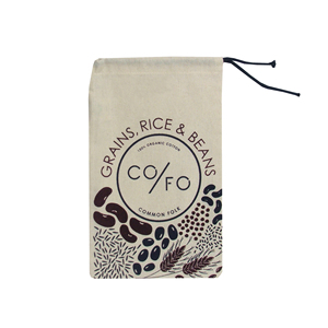 Reusable Custom Icons Printed Cheap Organic Drawstring Bag - Product Image 1