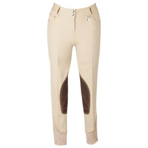 Joxar 2023 Top qualité vente chaude personnalisé en gros pantalon d'équitation avec poches à pression dames patch au genou - Product Image 1