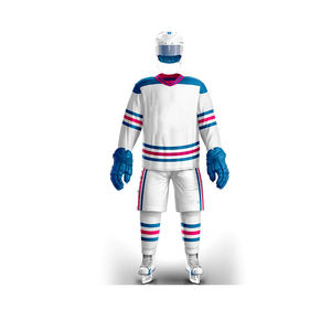 Manufacturer Men's Ice Hockey Uniform Polyester Made Ice Hockey Uniform Sets - Product Image 3
