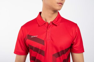 [Tùy chỉnh in] thăng hoa chất lượng tốt nhất thoáng khí nhanh khô <span class=keywords><strong>c</strong></span>ổ chữ U ngắn tay 100% polyester Áo thun thể thao nam giản dị - Product Image 4