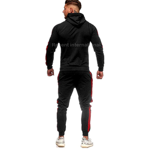 Chándal Deportivo Personalizado de Alta Calidad, Ecológico, Ligero, de Algodón y Poliéster, Transpirable, de Secado Rápido, para Hombre, Talla Grande, Invierno - Product Image 2