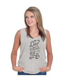 Camisetas sin mangas con estampado de frases inspiradoras para chicas, camisetas sin mangas personalizadas con ideas de impresión personalizadas con material de alta calidad - Product Image 1