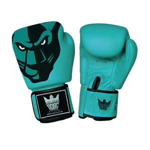 Gants de boxe thaïlandaise en cuir de haute qualité, tailles personnalisables 8oz-16oz et poignet à scratch pour le kickboxing et le combat - Product Image 5