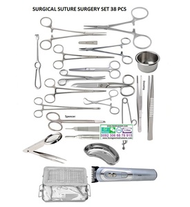 ชุดผ่าตัดเย็บแผล38ชิ้น,ชุดผ่าตัดเย็บแผลสแตนเลสสตีลเยอรมันผู้ผลิต - Product Image 3