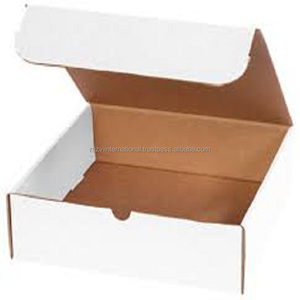 white corrugated box