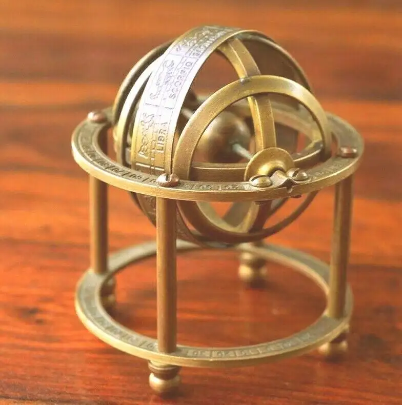 Sammler Astro labe Globe Antik Messing Armillary Sphere Maritime Dekor & Geschenk CHMN10085