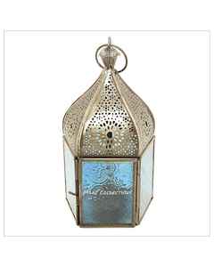 Wedding and <b>Christmas</b> Metal Glass <b>Lanterns</b> Indoor Home Decor Modern Style Iron Metal Eco-friendly Handmade White - Product Image 4