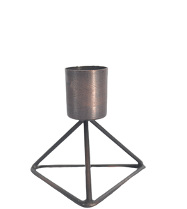 รูปทรงสี่เหลี่ยมเทียนโลหะ TEALIGHT T-LIGHT ผู้ถือการออกแบบใหม่ตารางด้านบนแต่งงานใช้เชิงเทียน - Product Image 1